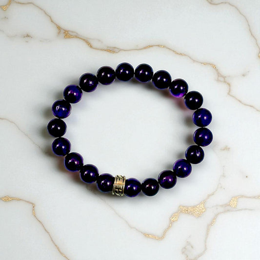 Amethyst Gemstone Bracelet