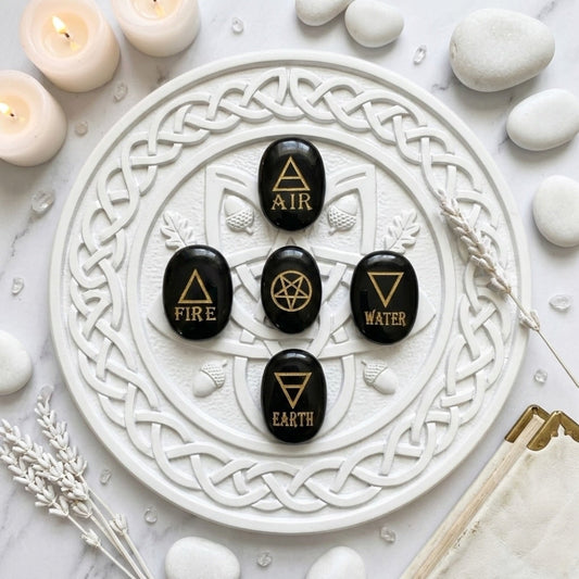 Black Agate 5 Element Chakra
