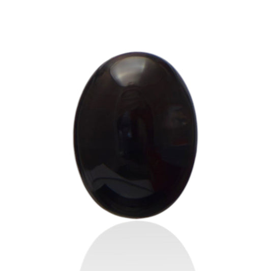 Natural Black Agate - 14.65 Carat
