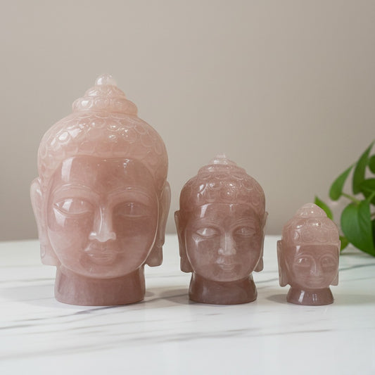 Rose Quartz Buddha