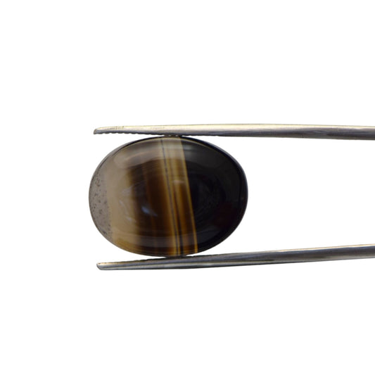 Natural Black Agate - 20.25 Carat