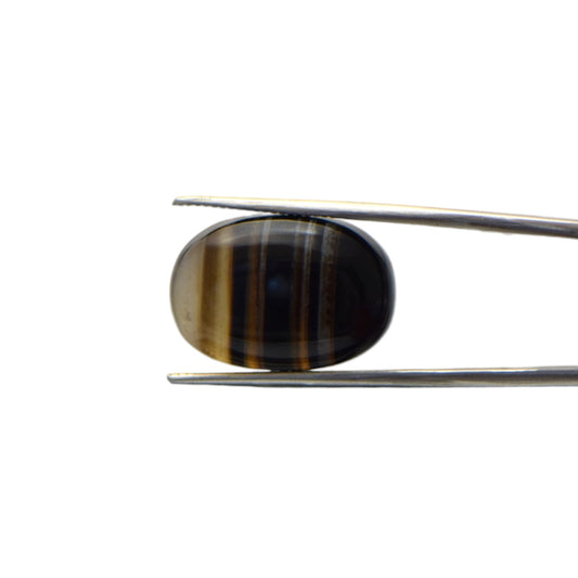 Natural Black Agate - 26 Carat