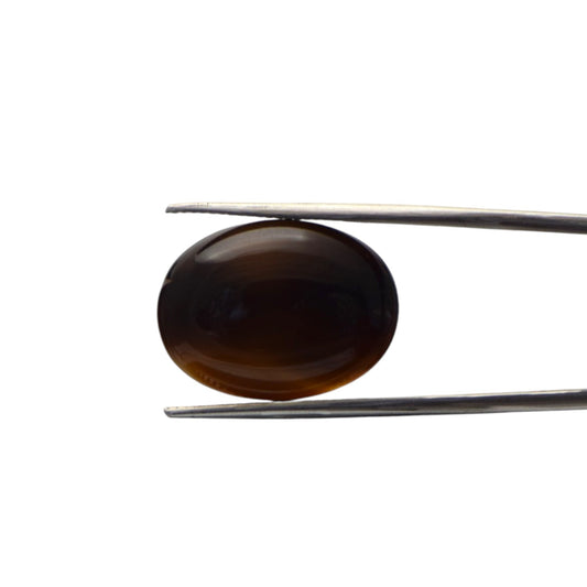 Natural Black Agate - 13.55 Carat