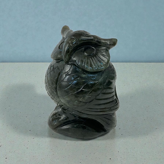 Labrodorite Owl