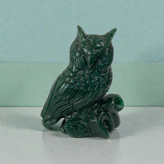 D. Green Aventurine Owl