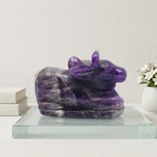 Amethyst Nandi - ( 131 Gram )