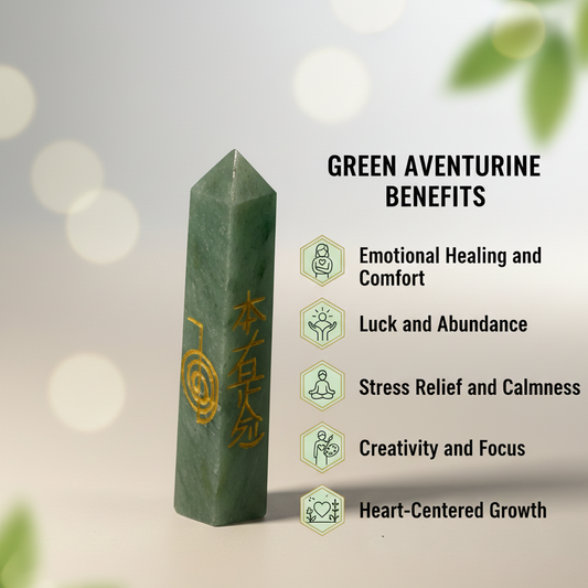 Green Aventurine pencil