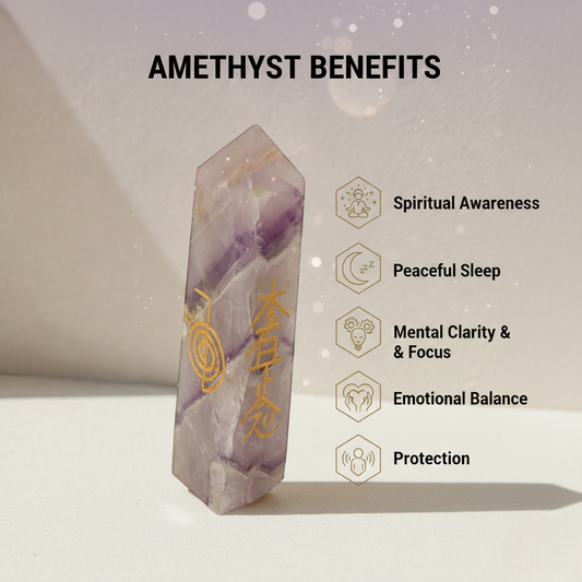 Amethyst pencil