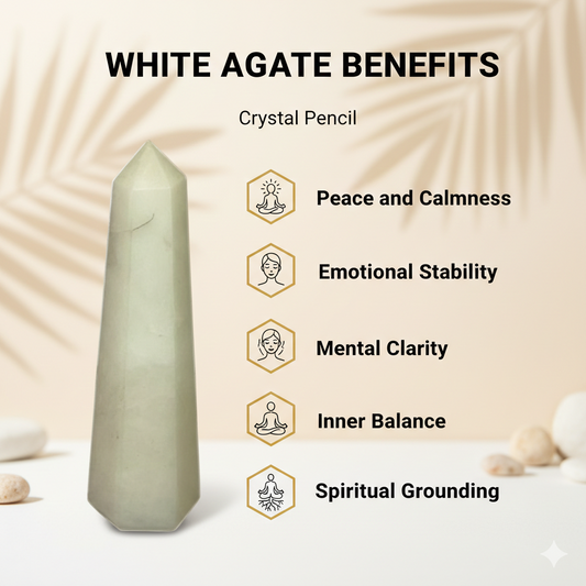 White Agate pencil