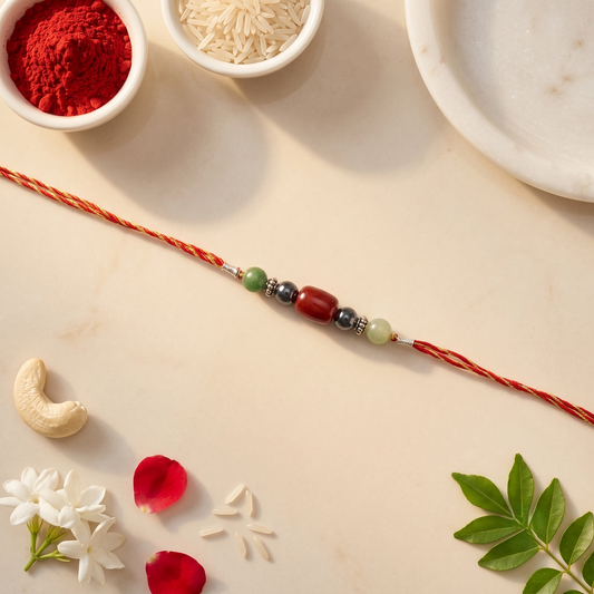 Stability, Happiness & Good Luck Rakhi