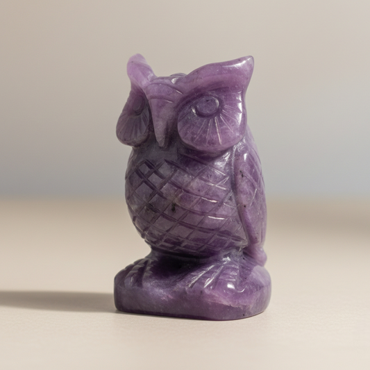 Lapidolite Owl