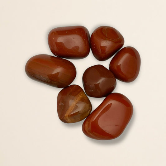 Red jasper Tumble