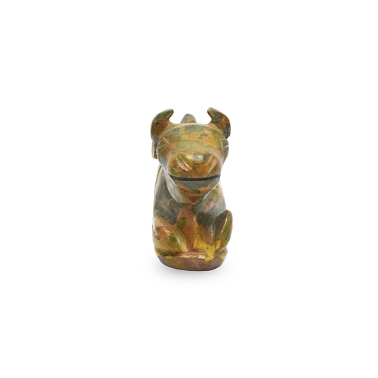 Fruit jasper Nandi - ( 166 Gram )
