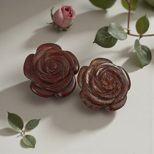 Red Jasper Flower
