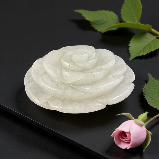Clear Quartz Flower