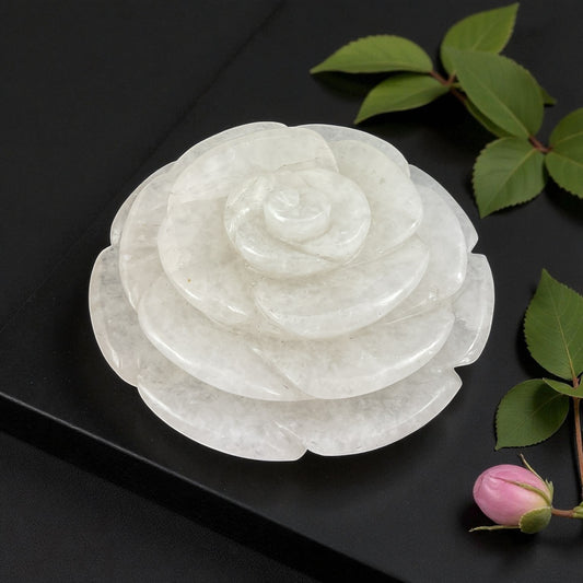 Clear Quartz Flower